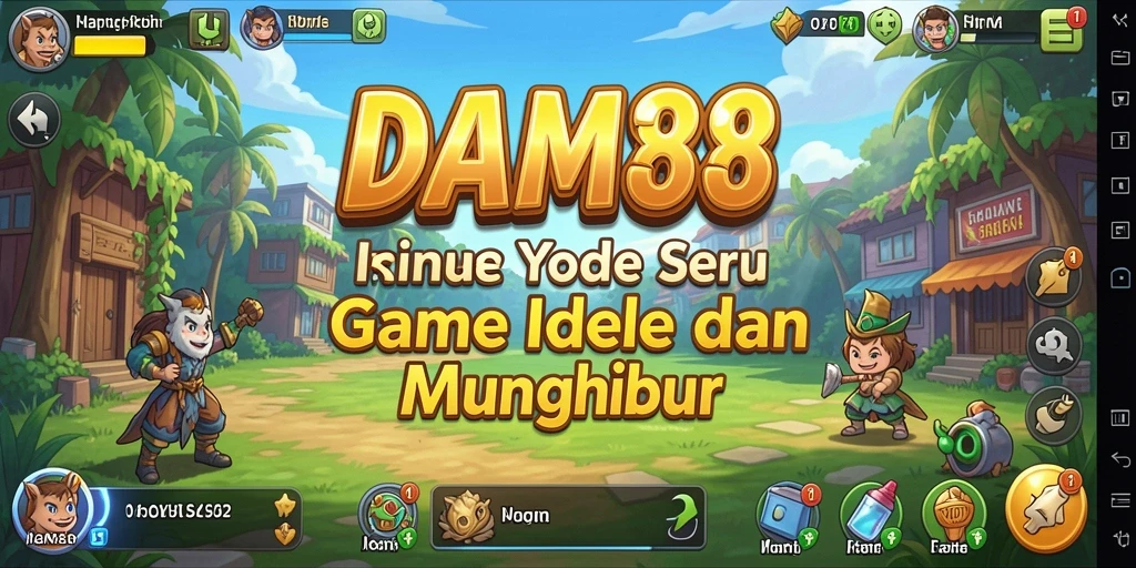 Tampilan screenshot utama <strong>DAM88</strong> yang menampilkan gameplay Idle yang menarik.