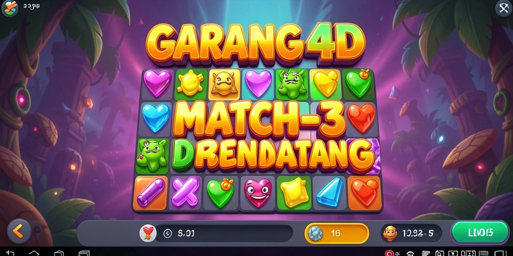 Tampilan gameplay seru dan penuh warna GARANG4D.