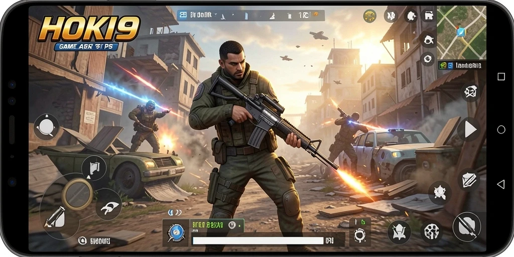 Tampilan gameplay HOKI9 yang menarik dengan aksi seru