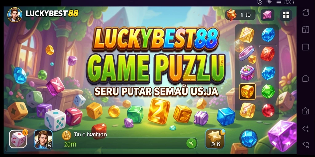 Tampilan gameplay seru di LUCKYBEST88 dengan berbagai teka-teki menantang.