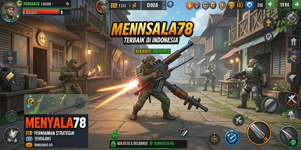 Tampilan gameplay MENYALA78 yang menegangkan dan penuh strategi.