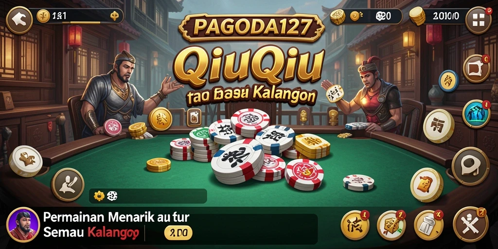 Screenshot gameplay QiuQiu yang mendebarkan dari PAGODA127.