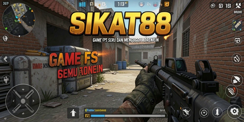 Tampilan gameplay SIKAT88 yang mendebarkan dan penuh aksi.