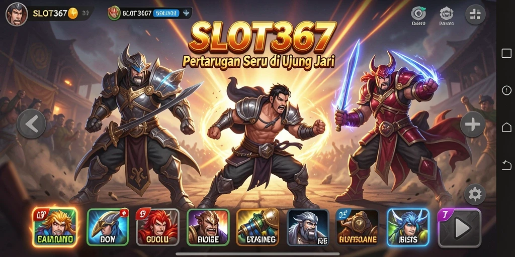 Tampilan gameplay menegangkan dari SLOT367 yang penuh aksi.