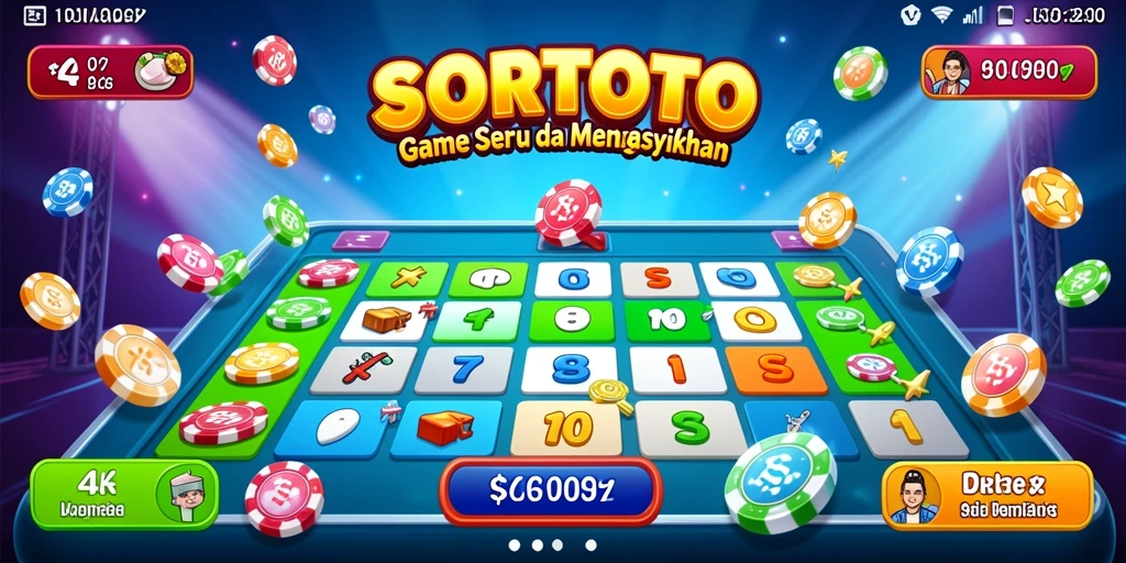 Tampilan seru gameplay Bingo di SORTOTO yang membuat pemain betah.