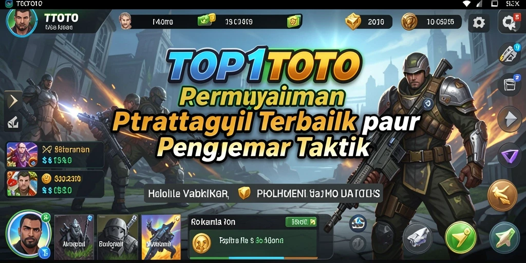 Tampilan gameplay menarik dari TOP1TOTO dengan elemen strategi.